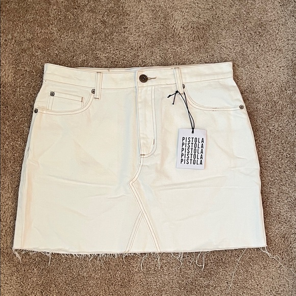 pistola Dresses & Skirts - NWT Pistola Raw Hem Mini Skirt